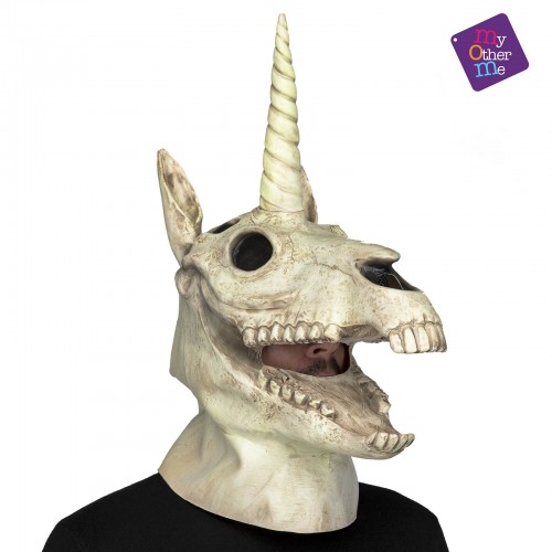 MASCARA UNICORNIO ESQUELETO