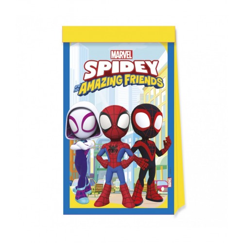   4 BOLSAS PAPEL SPIDEY AMI 13X22CM