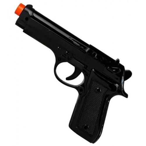 PISTOLA PLASTICO NEGRA