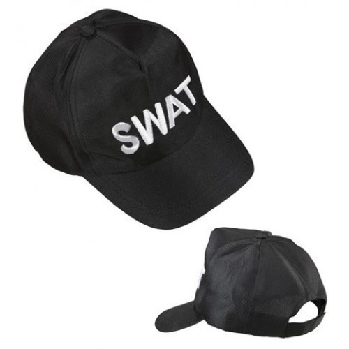 GORRA ADULTO C/VICERA NEGRA SWAT