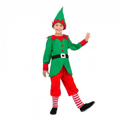 DISFRAZ 7A9AÑOS ELFO NAVIDAD