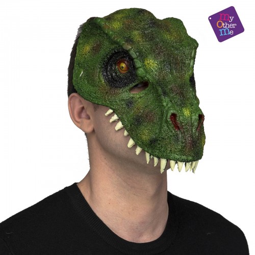 MEDIA CARETA FOAM DINOSAURIO