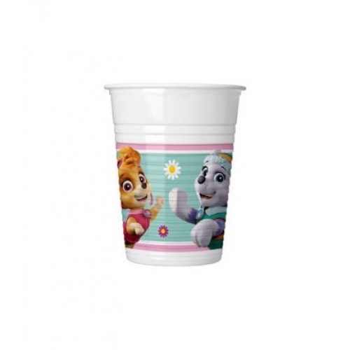   8 VASOS PL SKYE  EVEREST 200ML