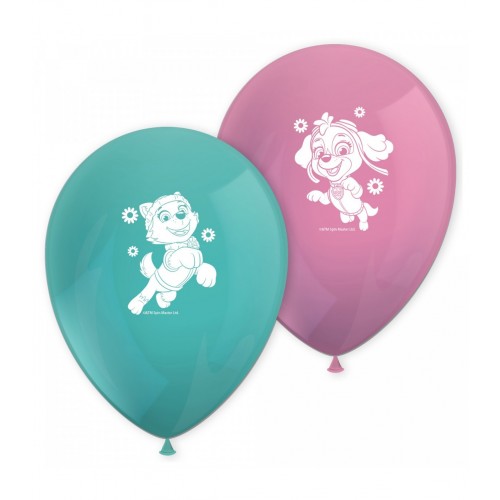   8 GLOBOS 11" LATEX SKYE  EVEREST