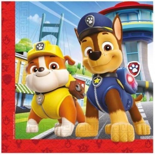   20 SERVILLETAS PATRULLA CANIN 33CM