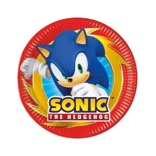   8 PLATOS CARTON SONIC 23 CM