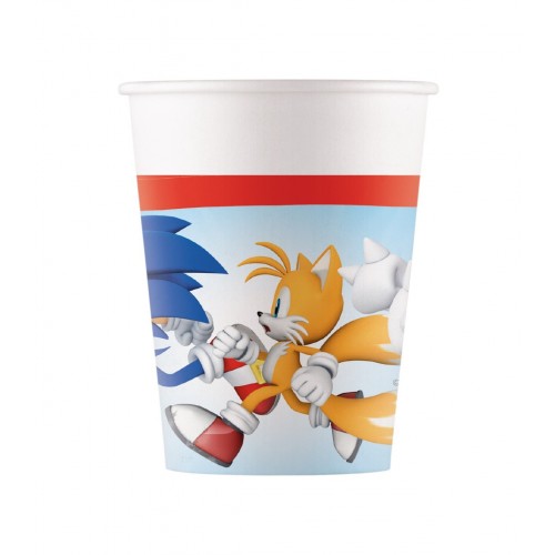   8 VASOS CARTON SONIC 200ML