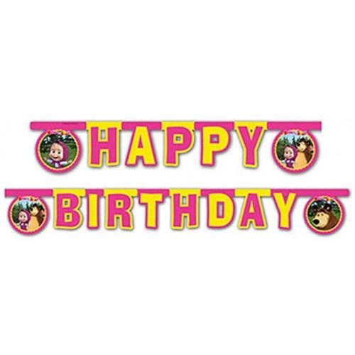   HAPPY BIRTHDAY MASHA Y OSO 2MT