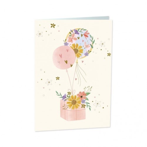 TARJETA TURNOWSKY DE GLOBOS  