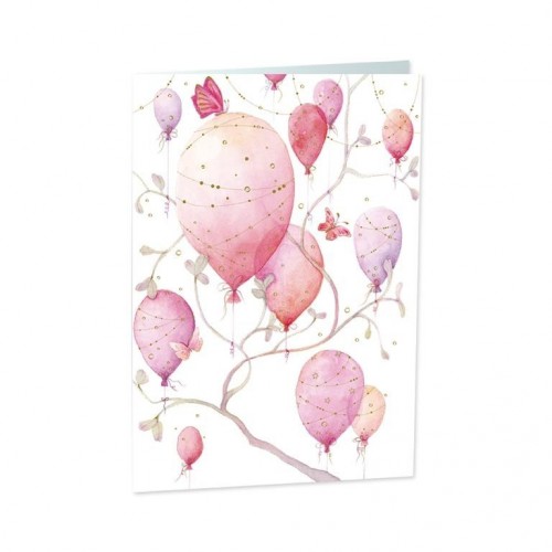 TARJETA TURNOWSKY DE GLOBOS 