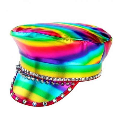 SOMBRERO VICERA C/TACHUELAS ARCOIRIS