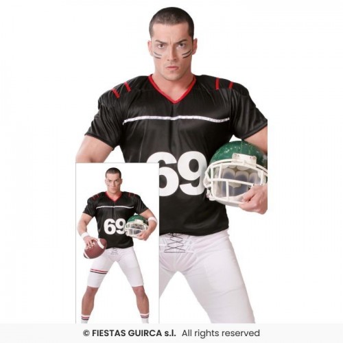 DISFRAZ T-S JUGADOR RUGBY HOMBRE