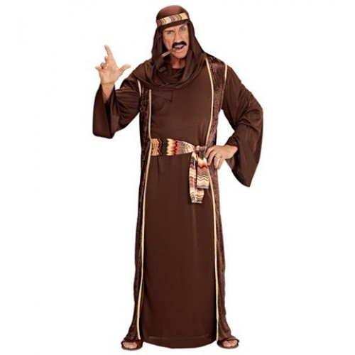 DISFRAZ T-XL JEQUE ARABE MARRON