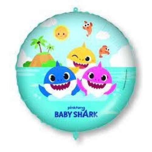   GLOBO 18" FOIL BABY SHARK