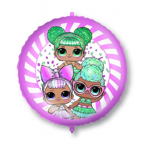   GLOBO 18" FOIL LOL GLITTER