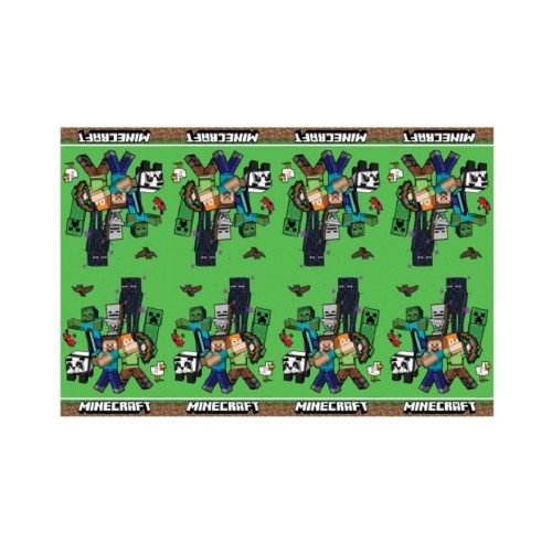   MANTEL PL MINECRAFT 120X180CM
