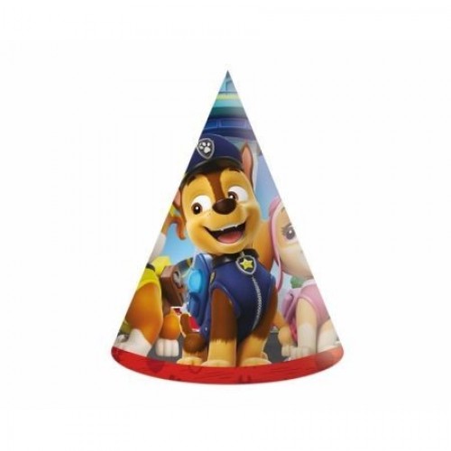   6 SOMBREROS CONO PATRULLA CANINA