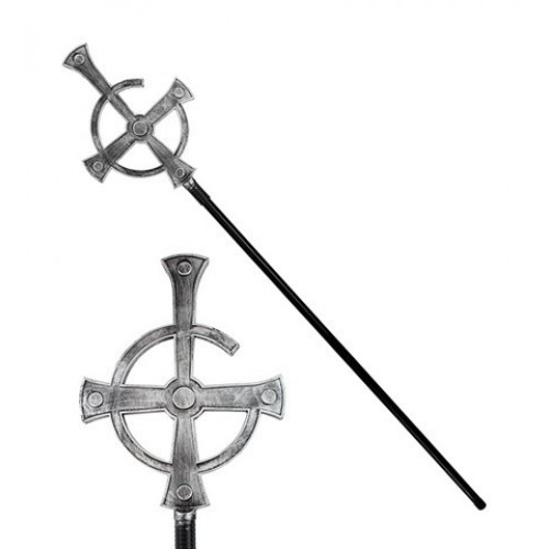 BASTON PASTORAL PLEGABLE NEGRO 145 CM