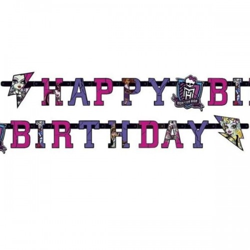   HAPPY BIRTHDAY MONSTER HIGH 2MT