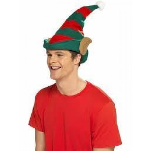 SOMBRERO C/OREJAS ELFO NAVIDAD
