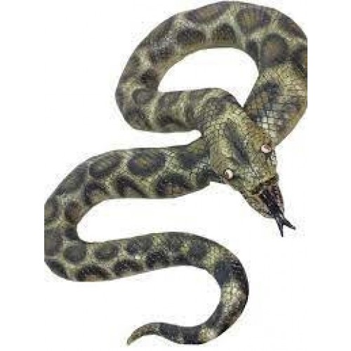 -SERPIENTE PITON VERDE 180CM