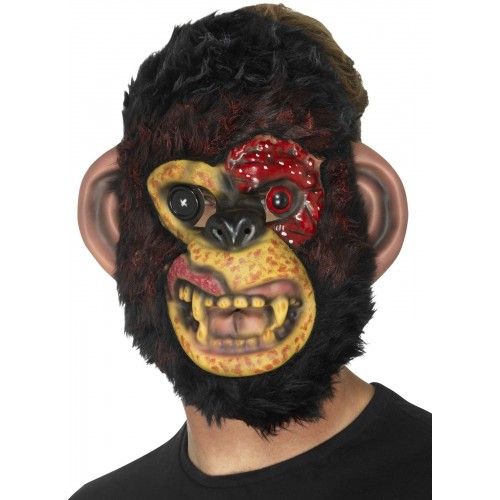 MASCARA MONO ZOMBI DIABOLICO