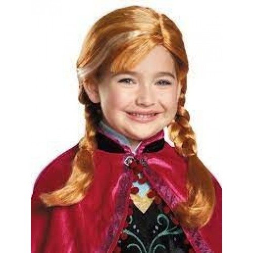 PELUCA ANNA FROZEN DISNEY