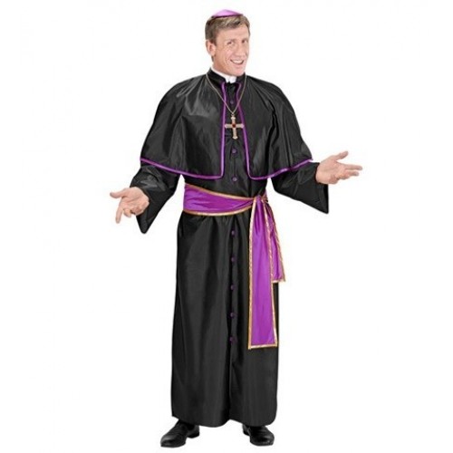 DISFRAZ T-XL CARDENAL NEGRO/LILA