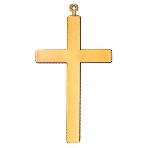   CRUZ PLASTICO ORO