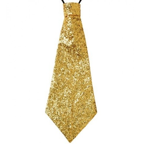 $    CORBATA GLITTER ORO