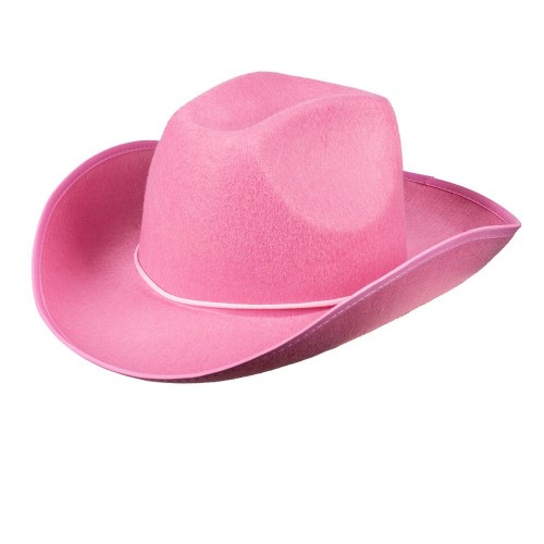   SOMBRERO VAQUERO ROSA
