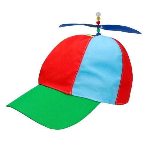   GORRA ADULTO CON HELICE MULTICOLOR