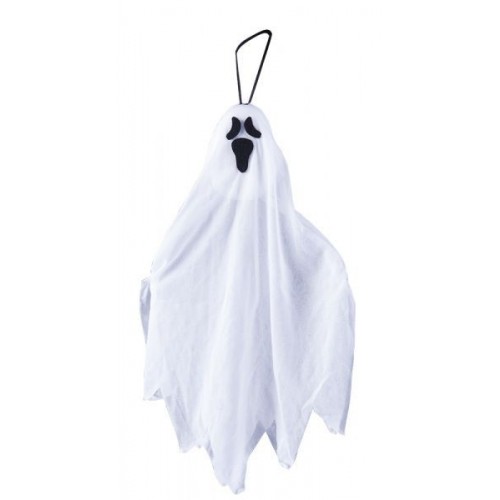 COLGANTE FANTASMA CON LUZ 50CM