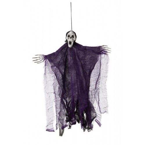 COLGANTE ESQUELETO FANTASMA 60CM