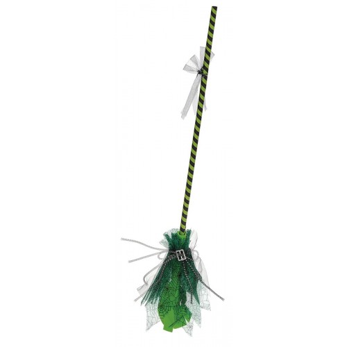 ESCOBA BRUJA CUQUI VERDE