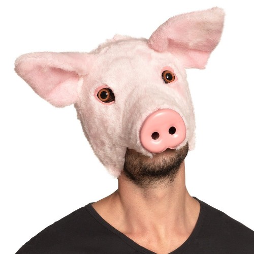MASCARA PELUCHE CERDO