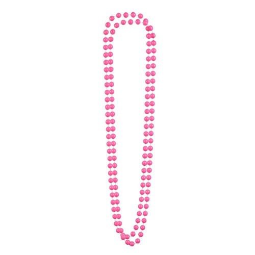   SET 2 COLLARES BOLAS METAL ROSA