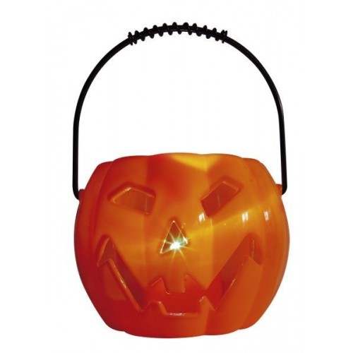 CALABAZA CON LUZ SONIDO 11x8,5CM