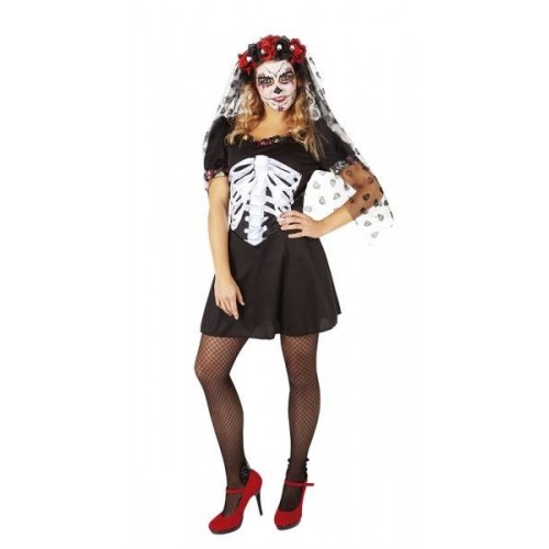  DISFRAZ T-UNICA FRIDA CATRINA