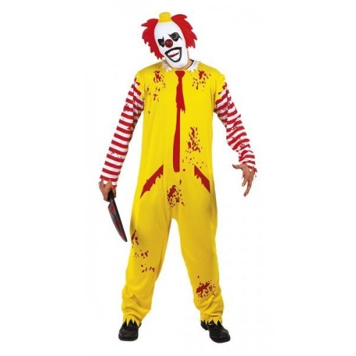 DISFRAZ T-UNICA MC PAYASO AMARILLO