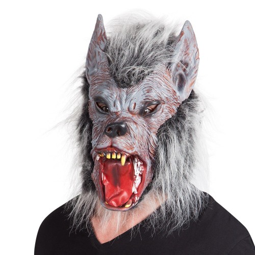 -MASCARA HOMBRE LOBO TERROR