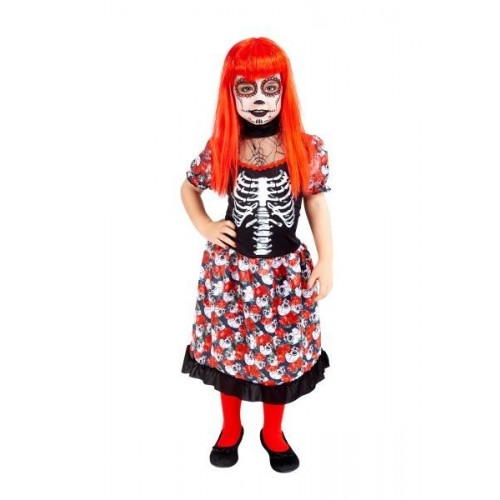 DISFRAZ 8A10AÑOS CATRINA BONITA