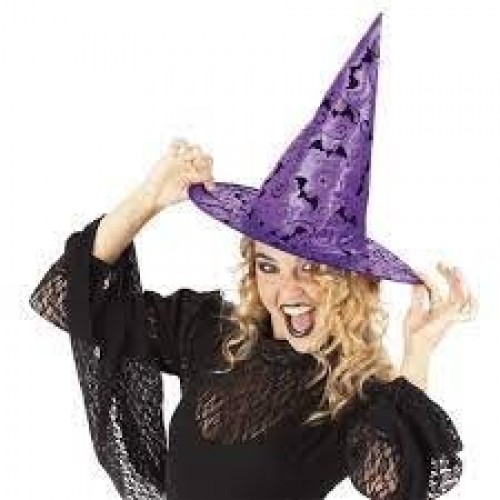 SOMBRERO COOL LILA BRUJA