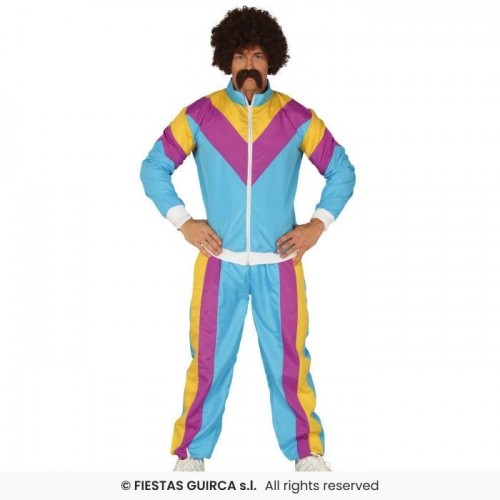 DISFRAZ T-XXL CHANDAL GIMNASTA HOMBRE