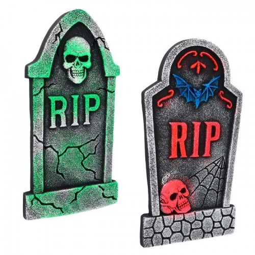 LAPIDA SEPULCRA RIP NEON 41X21CM