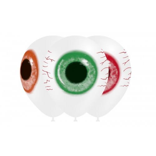 50 GLOBOS 112P2050 OJOS ZOMBIE