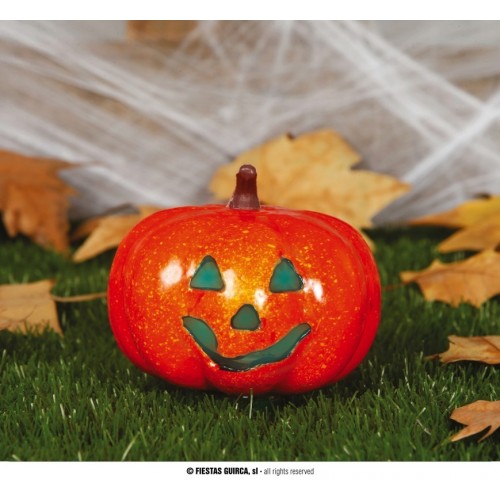 CALABAZA C/LUZ 16CM