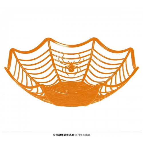 BANDEJA TELERAÑA NARANJA 8X28CM