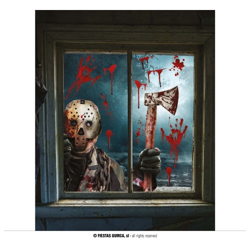 2 ADHESIVO VENTANA ASESINO 30X40CM