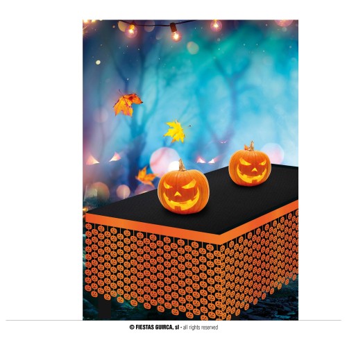 FALDA DE MESA CALABAZA 400X70CM